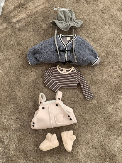 ［bebeholic］moose suspender suit