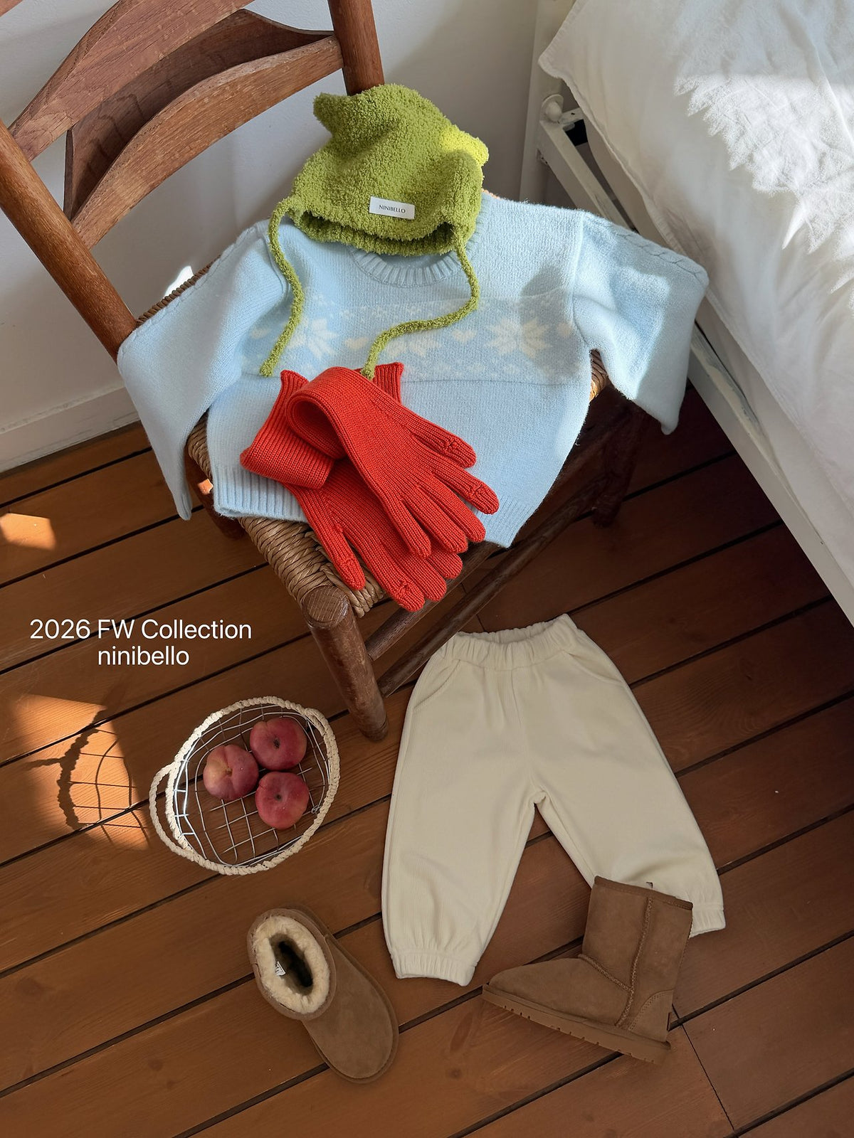 ［ninibello］mood velour pants