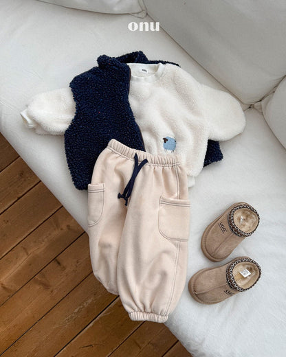 ［ONU］pocket jogger pants