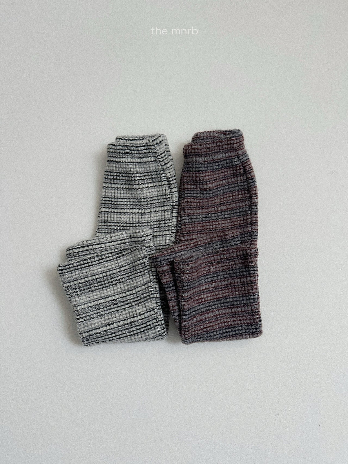 ［minirobe］soboro flared pants