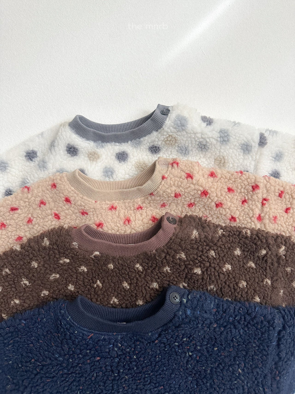 ［minirobe］multi dumble sweatshirt